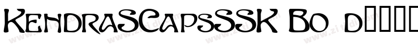 KendraSCapsSSK Bold字体转换